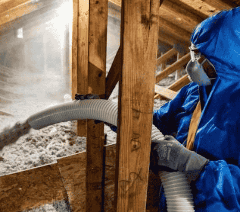 blown cellulose insulation in henniker nh