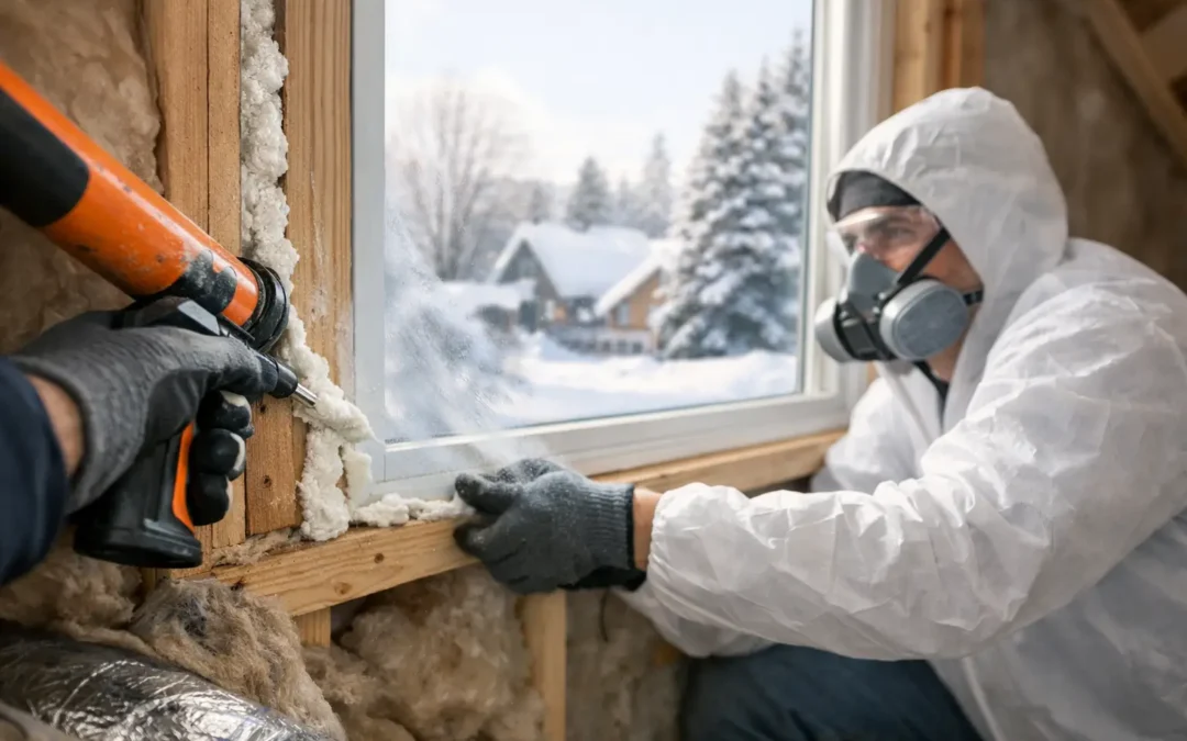 How Air Sealing Stops Drafts in New England
