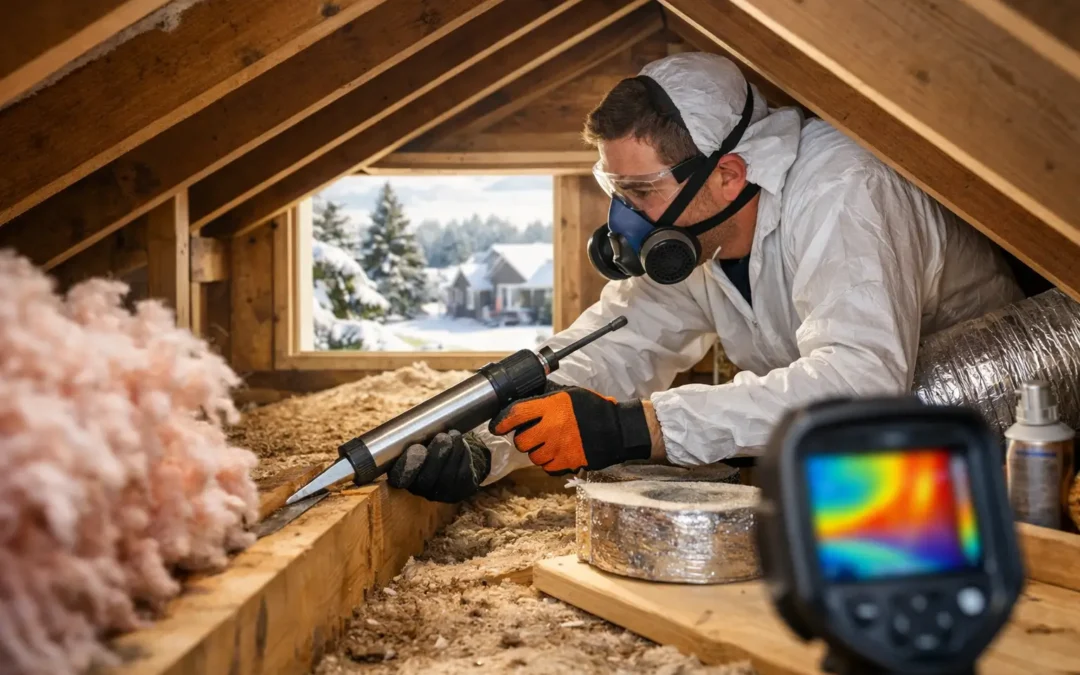 How to Reduce Attic Air Leaks in New England