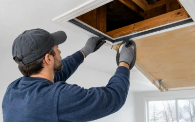 How to Seal Attic Hatch Gaps in New England
