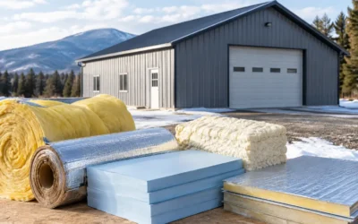 Metal Building Insulation Options for New England